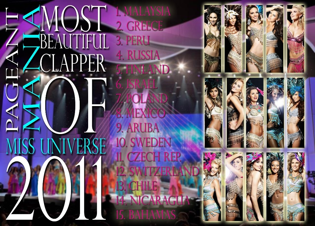 Pageant Mania - Most Beautiful Clapper of 2011 - The winner is Deborah Priya Henry! Banner15