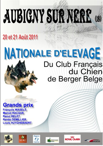 Championnat de France RCI RING OBE AGILITY Berger Belge 2011 NE NT Nbb20110