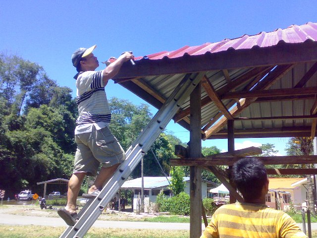 Pembinaan pondok tagal -5jun2012 09062012