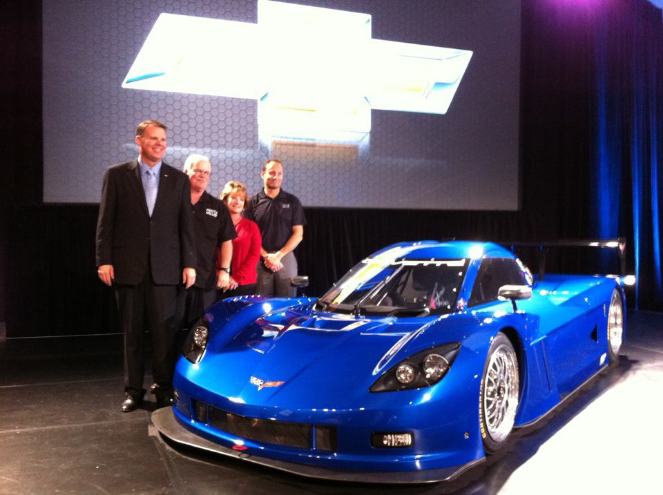 Chevrolet dévoile le Prototype Corvette Daytona 2012 38540810