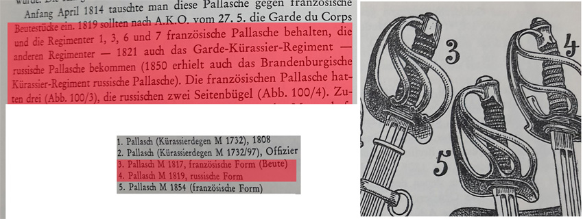 Sabre du 6ème cuirassier prussien 1819 Sans_330