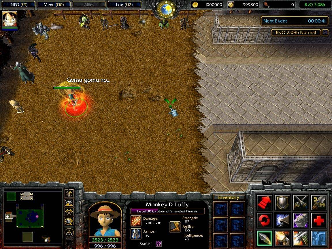 dota map bleach vs one piece v2.08b ai dota map bleach vs one piece v2.08b ai