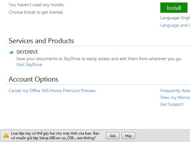 Microsoft chính thức giới thiệu Office 2013 Customer Preview 8463