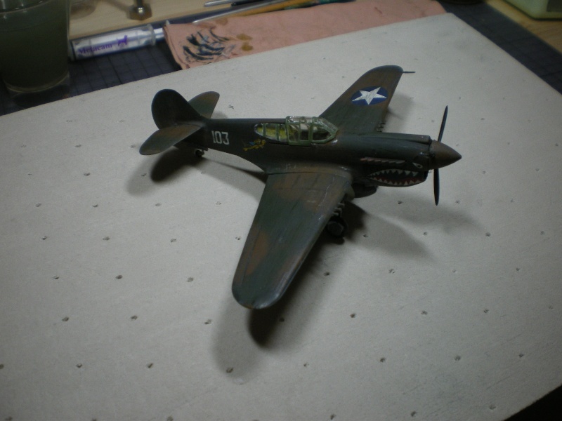 [Revell (Kovozavody Semily)] Curtiss P40K Warhawk 1/72 Dinosa20