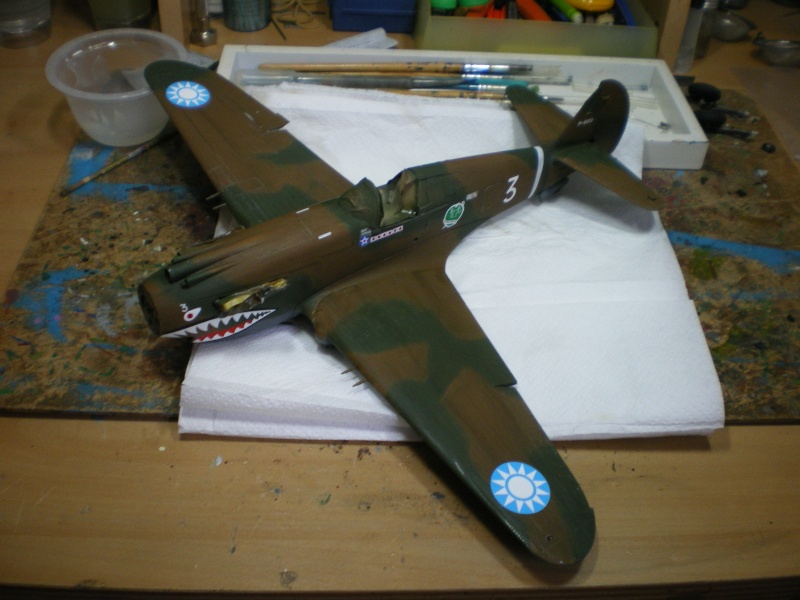  curtiss p40b warhawk  [trumpeter] 1/32 - Page 3 Imgp2462