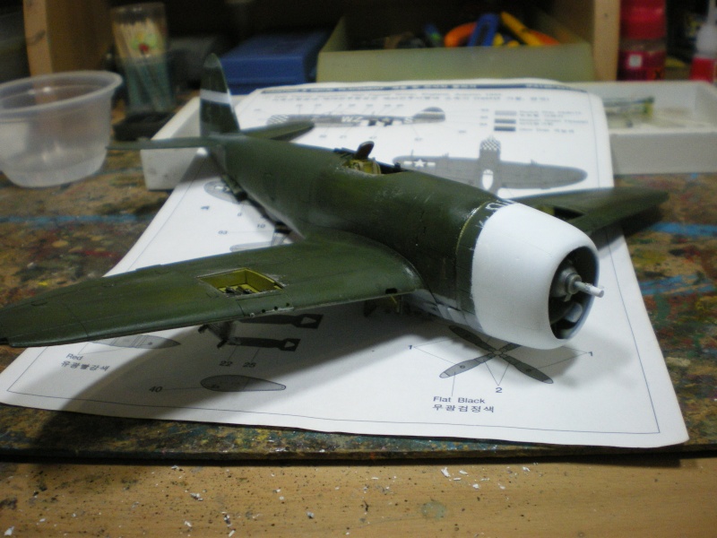 républic P-47d thunderbolt   Ech-1/48 Academy Imgp2580
