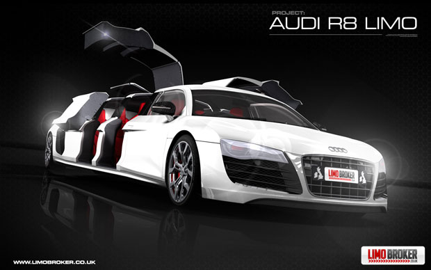 Concept Audi R8 Limo Broker ( limousine ) Limo-b10