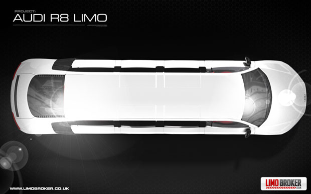 Concept Audi R8 Limo Broker ( limousine ) Limo-b11