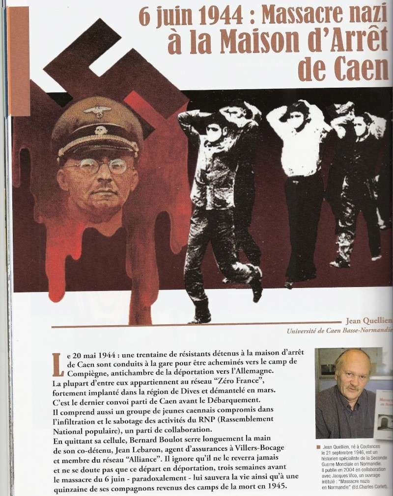 le massacre des nazis à la prison de Caen Caen10