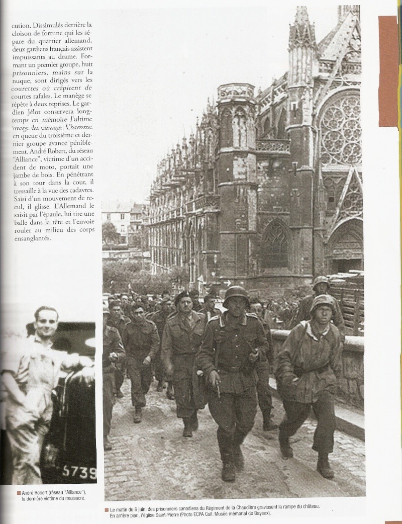 le massacre des nazis à la prison de Caen Caen_016