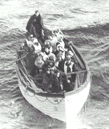 L'histoire  du Titanic Canot410