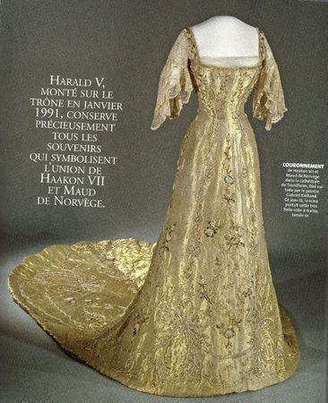 Robe de la reine Maud de Norvège Harald10