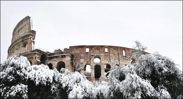 quelques paysage pris par la neige en  février 2012 Rome_s11