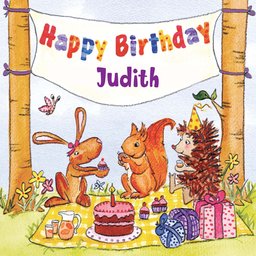 HAPPY BIRTHDAY JUDITH Head-s10