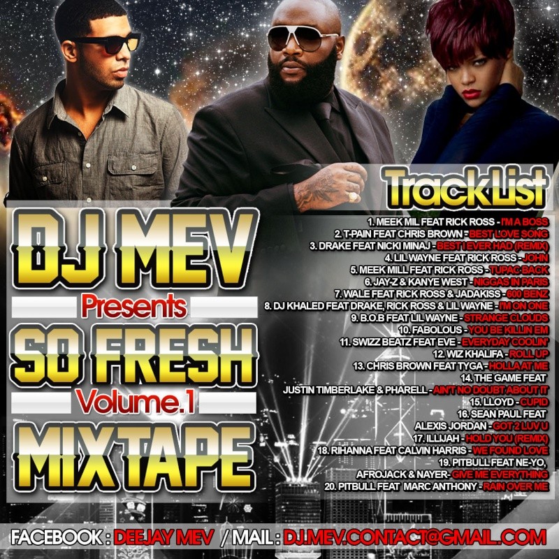 DJ MEV - SO FRESH VOL.1 (MIXTAPE) Cover11