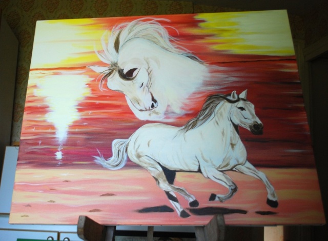 Esprit cheval 70x90 acrylique sur toile Dsc_0415