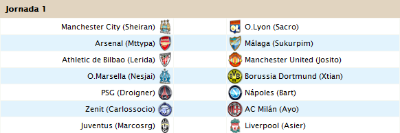 Jornada 1 - [Primera División] 110