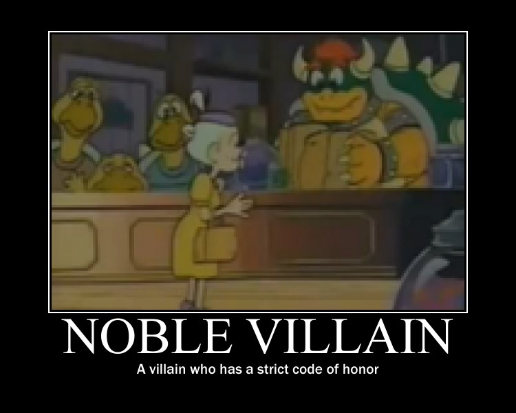 What is a "Noble Villain"? 0147