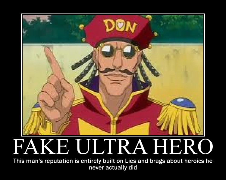 What is a "Fake Ultra Hero"? 0183