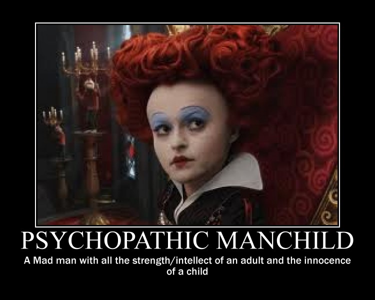 What is the Difference between  "a Manchild and a Psychopathic Manchild" 0307