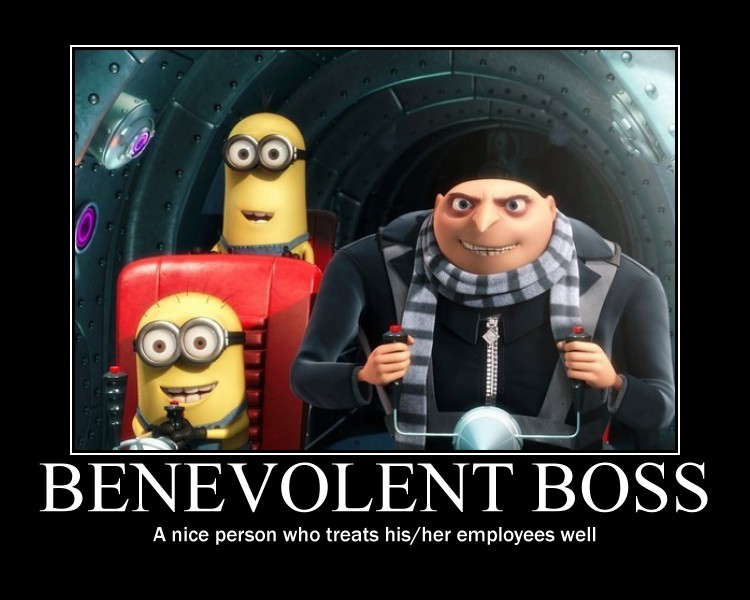 What is the difference between "a Bad Boss and a Benevolent Boss"? 0453