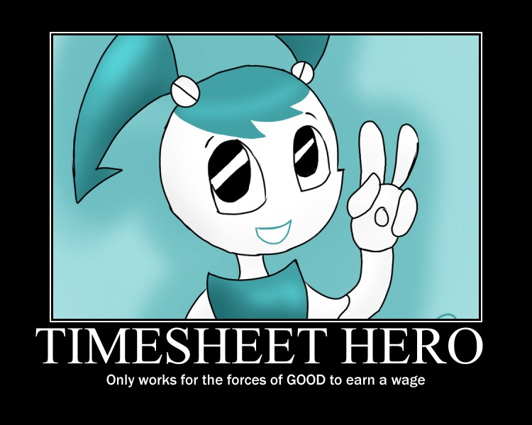 What is the difference between a "Timesheet Hero and a Timesheet Villian" 0485