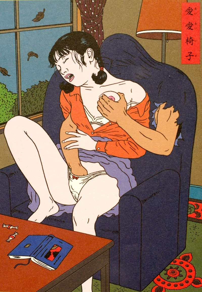 Toshio Saeki, estampes érotiques et cruelles Tumblr12