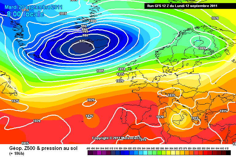 19-20 settembre: decisa saccatura fresca sull'italia! Seguiamo l'evoluzione. Gfs-0-23