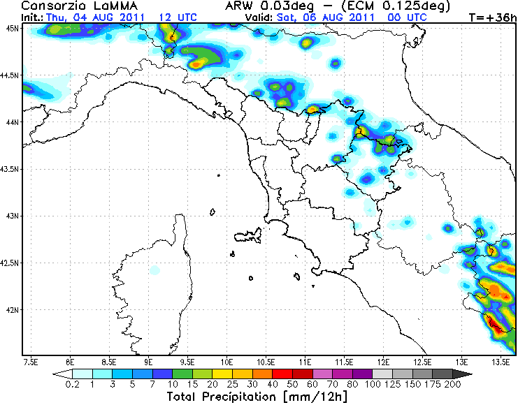 Osservazioni del 05-08-2011 Pcp12h10