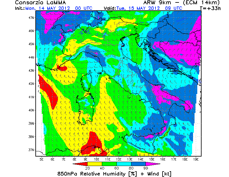 Osservazioni 14 maggio. Rh850z16