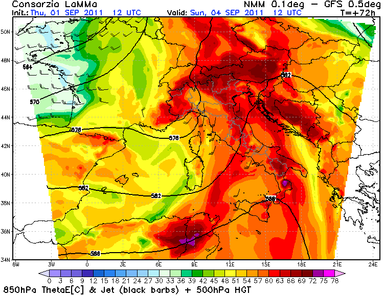 Osservazioni sabato 3 - domenica 4 settembre The85010