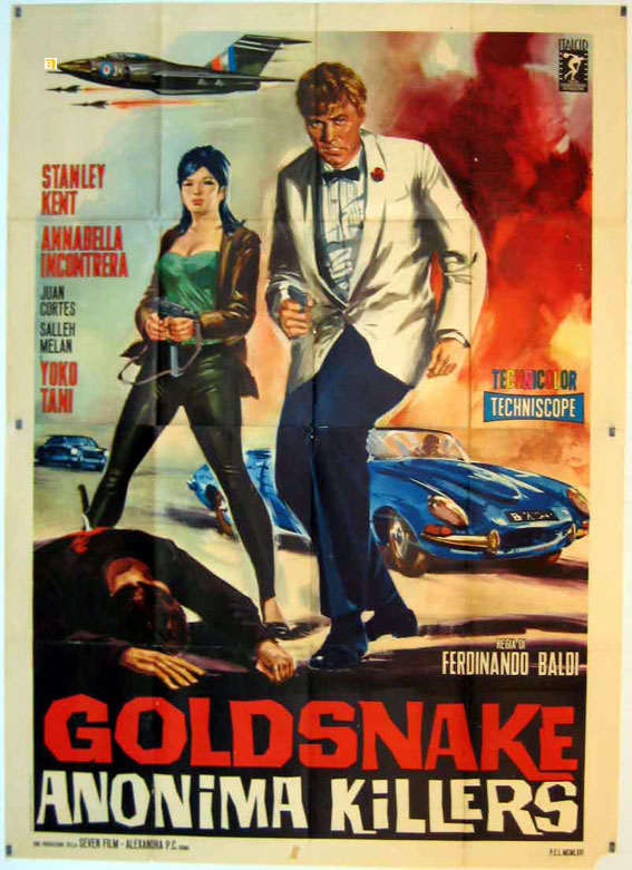 Mission suicide à Singapour - Goldsnake - Anonima killers - SINGAPUR, HORA CERO-Ferdinando Baldi , 1966     2473611