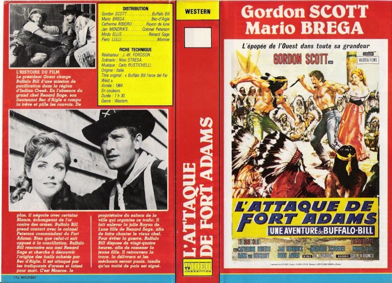 L'attaque de Fort Adams  / Buffalo Bill, le héros du Far-West. 1963 . Mario Costa . Fortad10