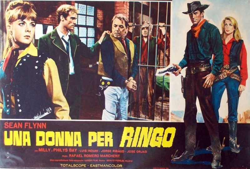Pas de pitié pour Ringo ( Una donna per Ringo ) –1965- Raphaël ROMERO MARCHENT Una-do11