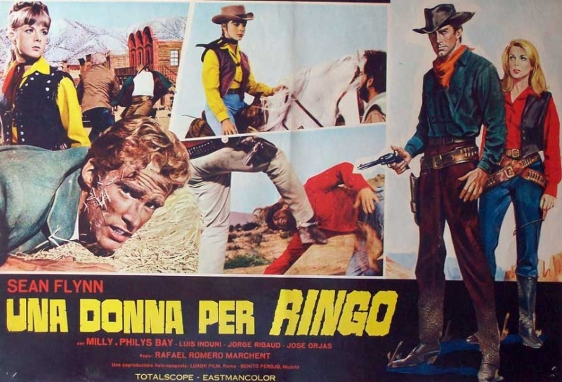 Pas de pitié pour Ringo ( Una donna per Ringo ) –1965- Raphaël ROMERO MARCHENT Una-do12