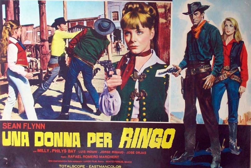 Pas de pitié pour Ringo ( Una donna per Ringo ) –1965- Raphaël ROMERO MARCHENT Una-do14