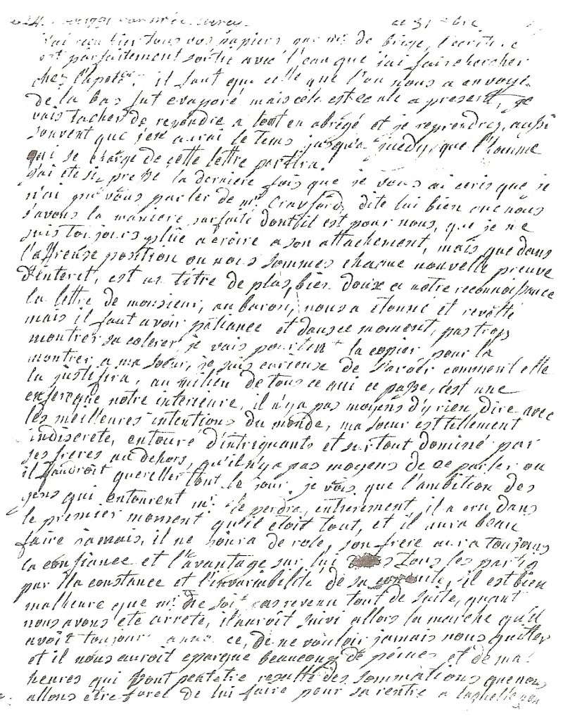 Correspondance entre Marie Antoinette et Fersen - Page 2 Lettre11