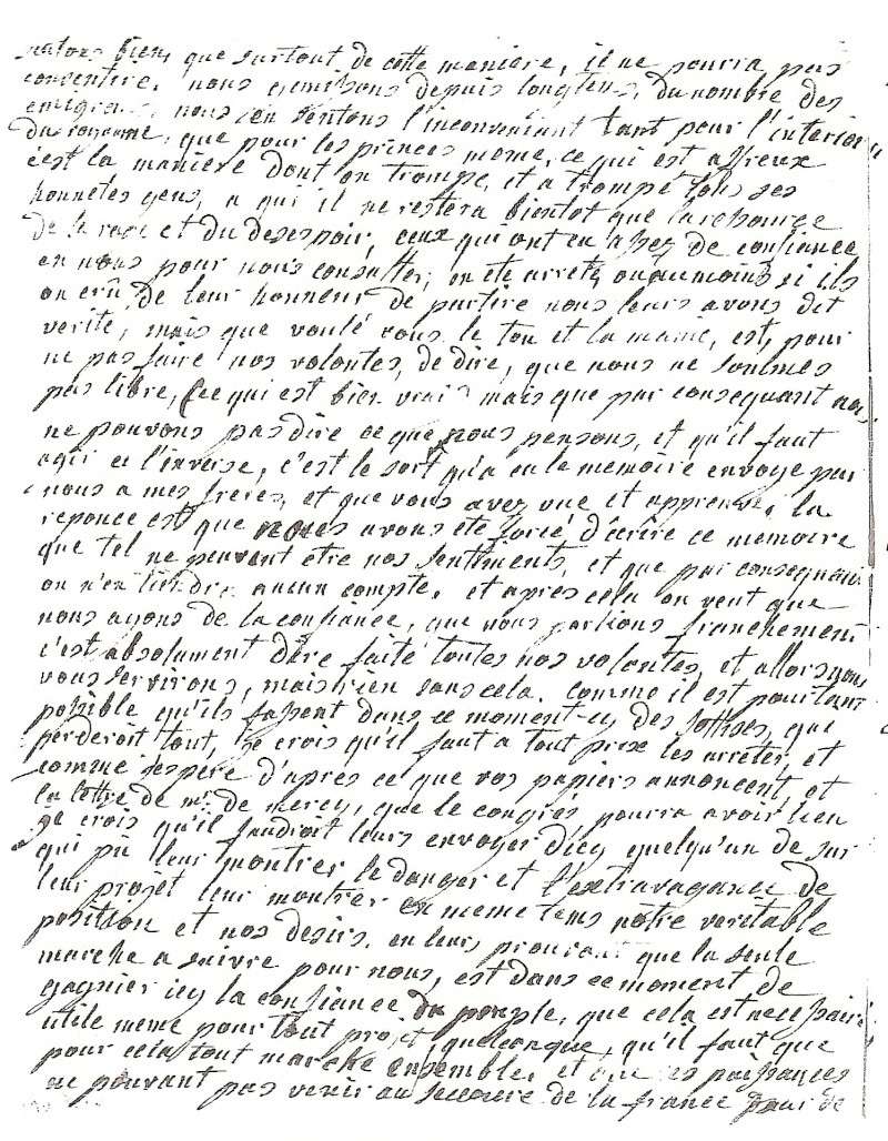 Correspondance entre Marie Antoinette et Fersen - Page 2 Lettre12