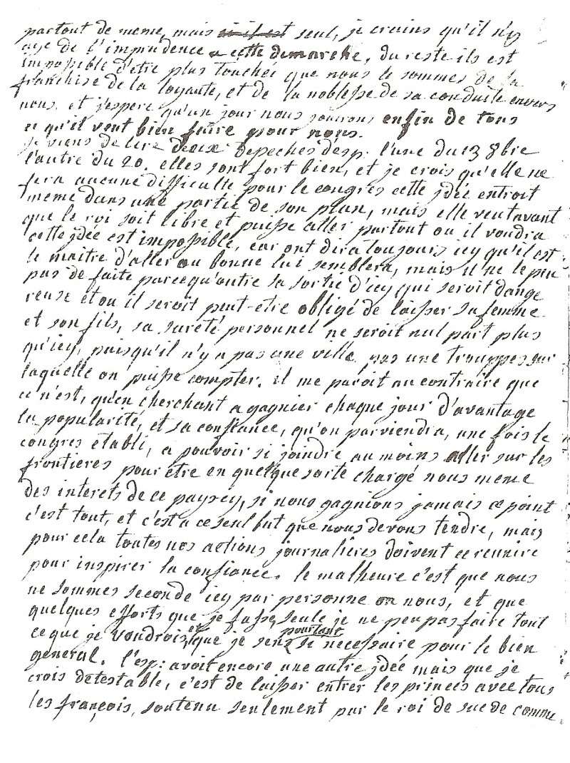 fersen - Correspondance entre Marie Antoinette et Fersen - Page 2 Lettre15