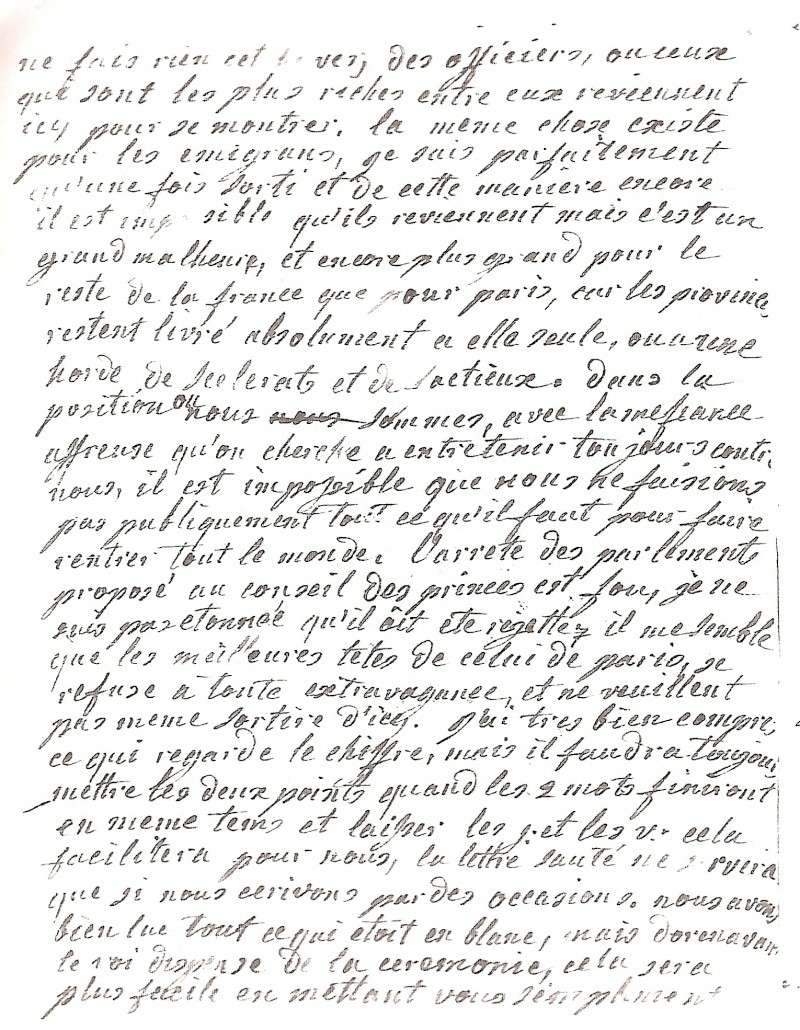 fersen - Correspondance entre Marie Antoinette et Fersen - Page 2 Lettre17