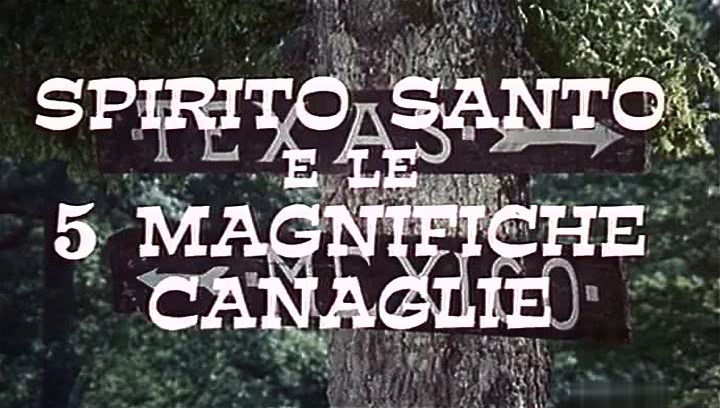 Les 5 brigands de l’ouest - Spirito santo e le cinque magnifiche canaglie - 1972 - Roberto Mauri Gene10