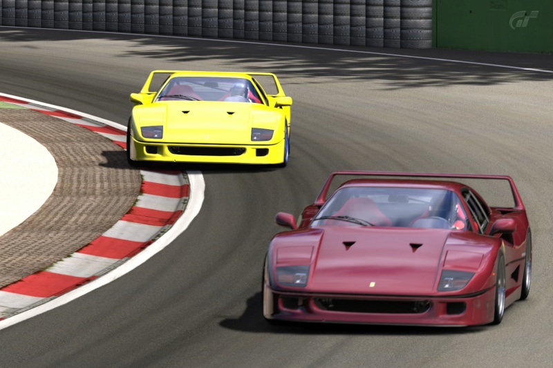 Saison 1 / course 12 - 8 Decembre 2012 - Ferrari F40 - Monza Autodr23