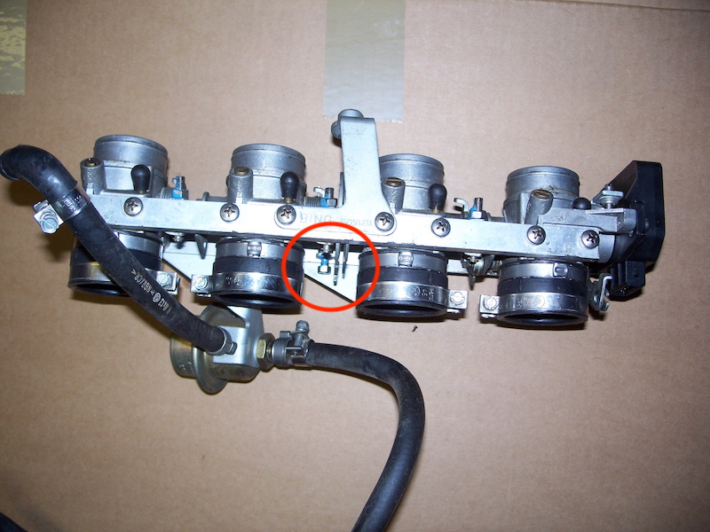Potential choke problem from k1100 throttle body swap K100-410