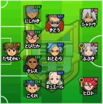 Equipe d'IkOshi (Version 2) [Shine Inazuma] Sans_t78