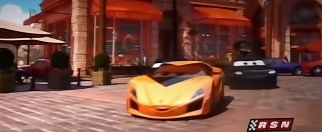 La voiture du film Cars 2 que vous aimeriez voir en miniature Mattel ! Lambo10