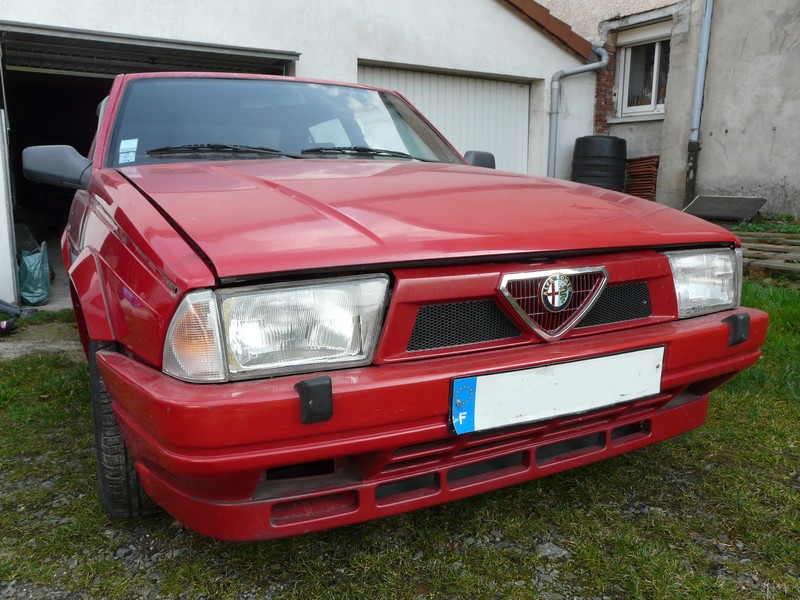 Une 75 Twin Spark rouge pour Alfa42 !!! - Page 27 P1110310