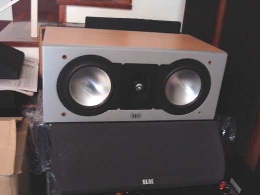Elac CC101 center speaker Dsc04058