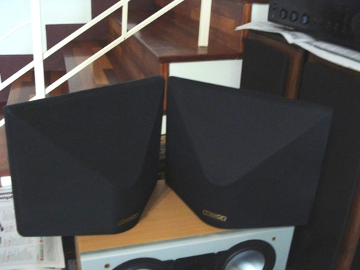 Mission surround back speakers