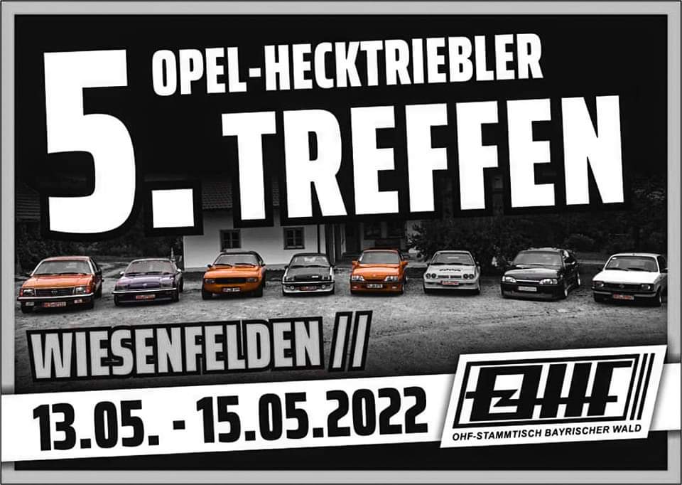 3. OPEL HECKTRIEBLER TREFFEN STAMMTISCH 13.-15. 7. 2018 Fb_im442