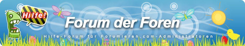 [Wettbewerb] Osterbanner für das Forum der Foren Header10